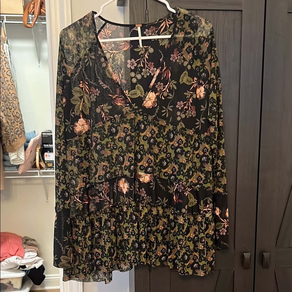 Free People V-Neck Top